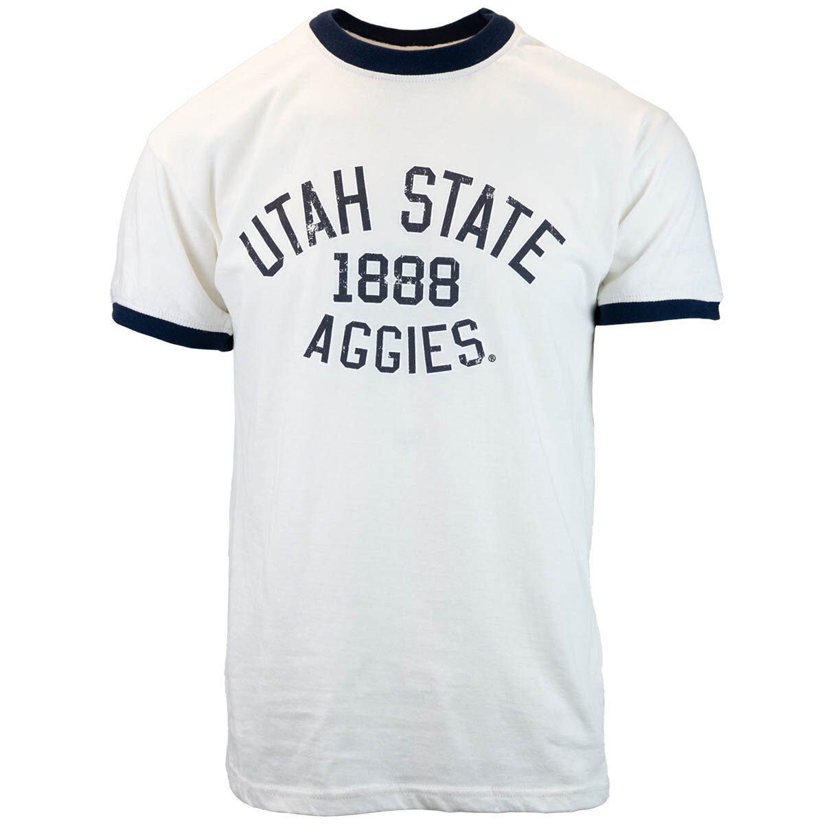 Utah State Aggies 1888 Vintage Ringer T-Shirt